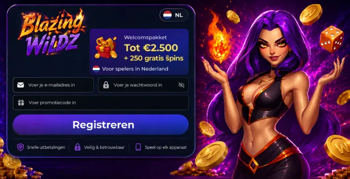 Blazing Wildz Casino login
